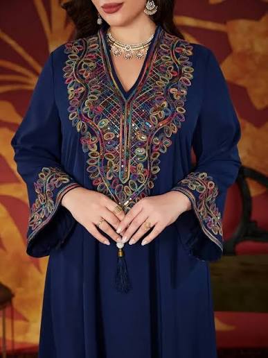 Kaftan Femme Brodé